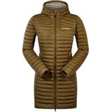 Berghaus Womens Nula Micro Long Jacket Synthetisch jack (Dames |bruin)