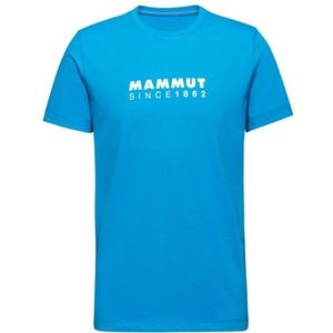 Mammut Core T-Shirt Logo T-shirt (Heren |blauw)