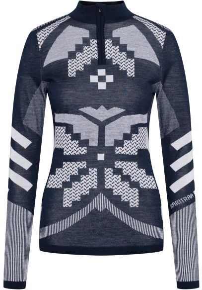 Faith - Thermoshirt - Zwart - Wol - Slanke Pasvorm