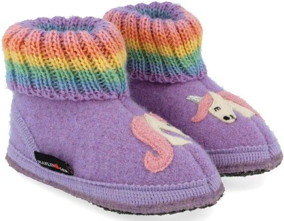 Haflinger - Kid's Fairy Tale - Pantoffels - Purper