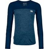 Ortovox - 150 Cool Logo - Merinoshirt - Blauw - Dames