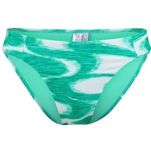 Seafolly Womens Wavelength High Leg Ruched Side Pant Bikinibroekje (Dames |turkoois)
