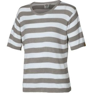 Ivanhoe of Sweden Womens GY Tilly Stripe T-shirt (Dames |grijs)
