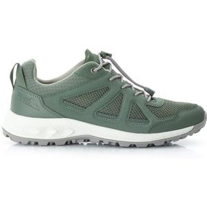 Jack Wolfskin Womens Woodland 2 Vent Low Multisportschoenen (Dames |olijfgroen)