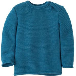 disana Kids Melange-Pullover Merinotrui (Kinderen |blauw)