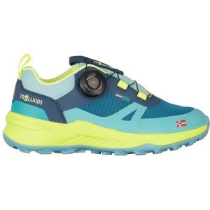 Trollkids Kids Trollfjord Hiker Low XT Multisportschoenen (Kinderen |turkoois |waterdicht)