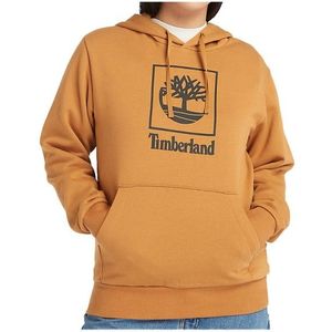 Timberland Stack Logo Hoodie Hoodie (Heren |oranje)