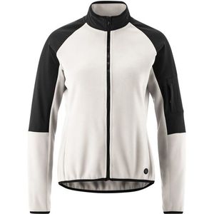 Gonso Womens Adventure Jersey Fleece Fietsshirt (Dames |grijs/wit)