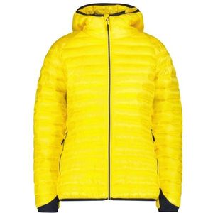 CMP Womens Down Jacket Fix Hood Ripstop Synthetisch jack (Dames |geel)