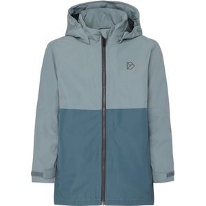 Didriksons Kids Piko Jacket 8 Regenjas (Kinderen |grijs |waterdicht)
