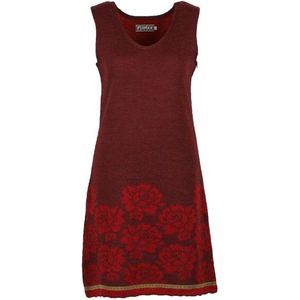 Flomax Womens Trägerkleid Weit Mary Jurk (Dames |rood)