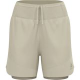 Odlo - X Alp Trail - 2 in 1 Short - Grijs - 5 Inch