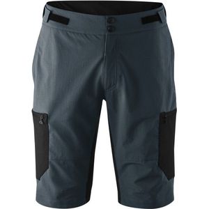 Heren - Bike-Shorts - Antraciet - 78% Polyamide, 11% Polyester, 11% Elastaan