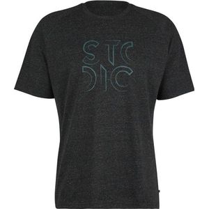 Stoic Hemp20 LofsdalenSt S/S Sportshirt (Heren |zwart)