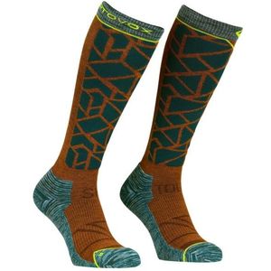 ORTOVOX - Ski Tour Comp Long Socks - Compressiekousen - Donker Pacific