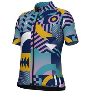 Alé Kids Games S/S Jersey Fietsshirt (Kinderen |blauw)
