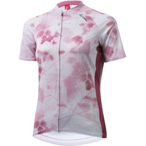 Löffler Womens Bike Jersey Full Zip Leaf Hotbond Fietsshirt (Dames |purper)