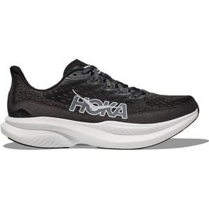 Hoka One One - Mach 6 - Hardloopschoenen - Zwart/Wit - Dames