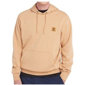 Timberland Woven Badge Hoodie Hoodie (Heren |beige)