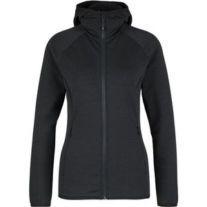 Heber Peak Womens MerinoBlend SaplingHe II Zip Hoody Trui met capuchon (Dames |zwart)