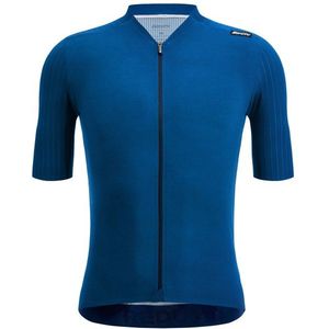 Santini Redux Speed Jersey Fietsshirt (Heren |blauw)