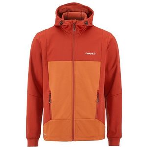 Craft Core Backcountry Hood Jacket Langlaufjas (Heren |rood |waterdicht)