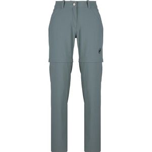 Mammut Womens Hiking V Zip Off Pants Afritsbroek (Dames |grijs)