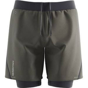 Salomon Cross TW Shorts Hardloopshort (Heren |grijs)