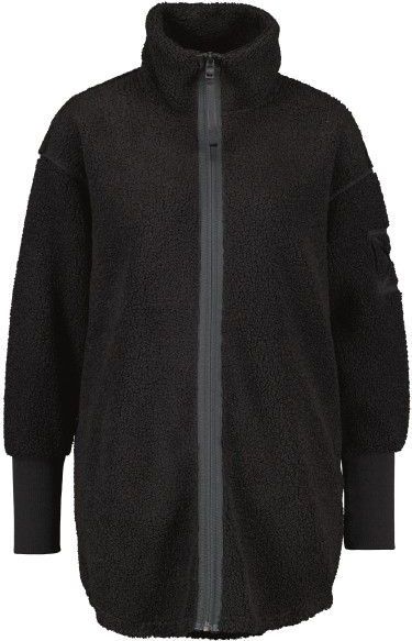 Didriksons Womens Sally Full-Zip 2 Fleecevest (Dames |zwart)