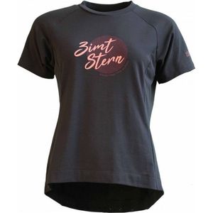 Zimtstern Womens Spunz Shirt S/S Fietsshirt (Dames |zwart)