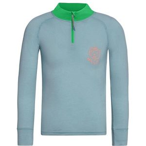 Namuk Kids Honu Merino Half-Zip Longsleeve Merino-ondergoed (Kinderen |turkoois)