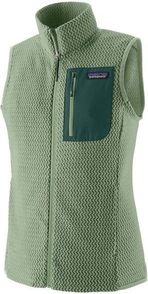 Patagonia - R1 Air Vest - Fleecebodywarmer - Groen/Olijfgroen