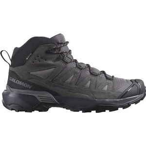 Salomon X Ultra 360 Leather Mid GORE-TEX Wandelschoenen (Heren |grijs/zwart |waterdicht)