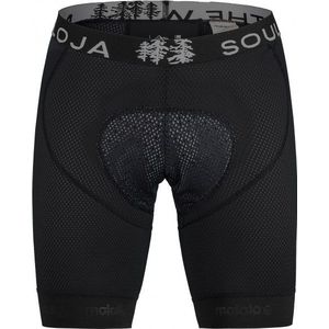 Maloja - PoplarM - Fietsonderbroek - Zwart - Met Zeem