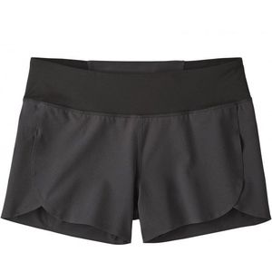 Patagonia Womens Stretch Hydropeak Surf Shorts Boardshort (Dames |grijs/zwart)