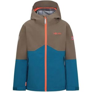 Trollkids Kids Gjende Jacket Regenjas (Kinderen |blauw |waterdicht)