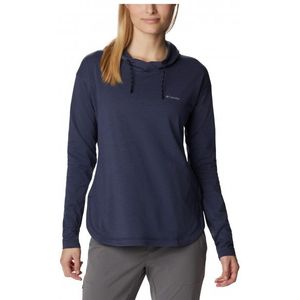 Columbia Womens Sun Trek EU Hooded Pullover Sportshirt (Dames |blauw)