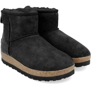 Haflinger Aino Pantoffels (zwart)