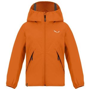 Salewa Kids Aqua PowerTex Jacket Regenjas (Kinderen |oranje |waterdicht)