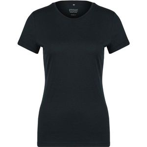Stoic Womens Merino180 BengtSt T-Shirt slim Merinoshirt (Dames |zwart)