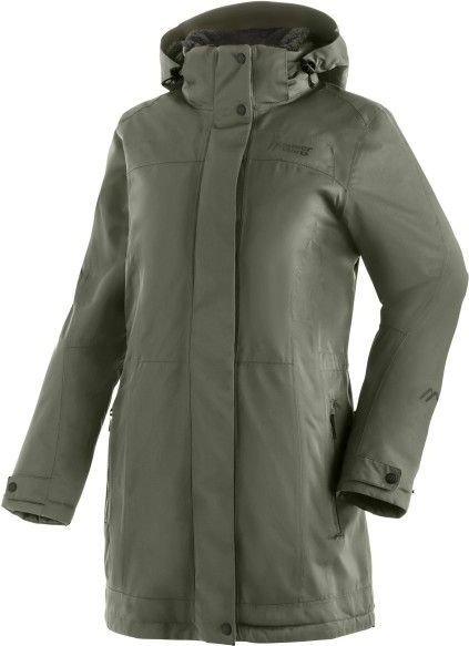 Maier Sports - Lisa 2.1 - Lange Jas - Olijfgroen - 100% Polyester