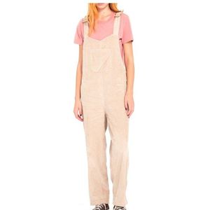 Volcom Womens Stone Street Overall Jumpsuit (Dames |beige)