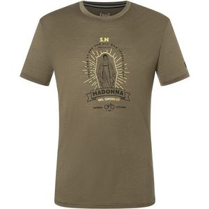 supernatural Santa Patrona Tee T-shirt (Heren |olijfgroen)