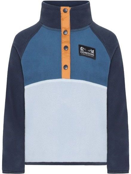 Didriksons - Monte Half-Buttoned 4 - Fleecetrui - Blauw