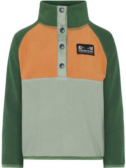 Didriksons - Kid's Monte Half-Buttoned 4 - Fleecetrui - Meerkleurig