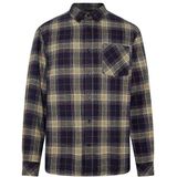 KnowledgeCotton Apparel - Regular Fit - Overhemd - Grijs