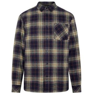 KnowledgeCotton Apparel - Regular Fit - Overhemd - Grijs