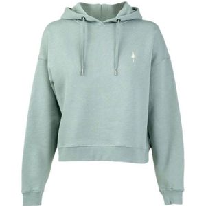 NIKIN - Treehoodie - Oversized Hoodie - Grijs/Turkoois