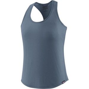 Patagonia Womens Cap Cool Trail Tank Sportshirt (Dames |blauw/grijs)