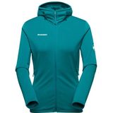 Mammut Womens Aconcagua Light Midlayer Hooded Jacket Fleecevest (Dames |turkoois)